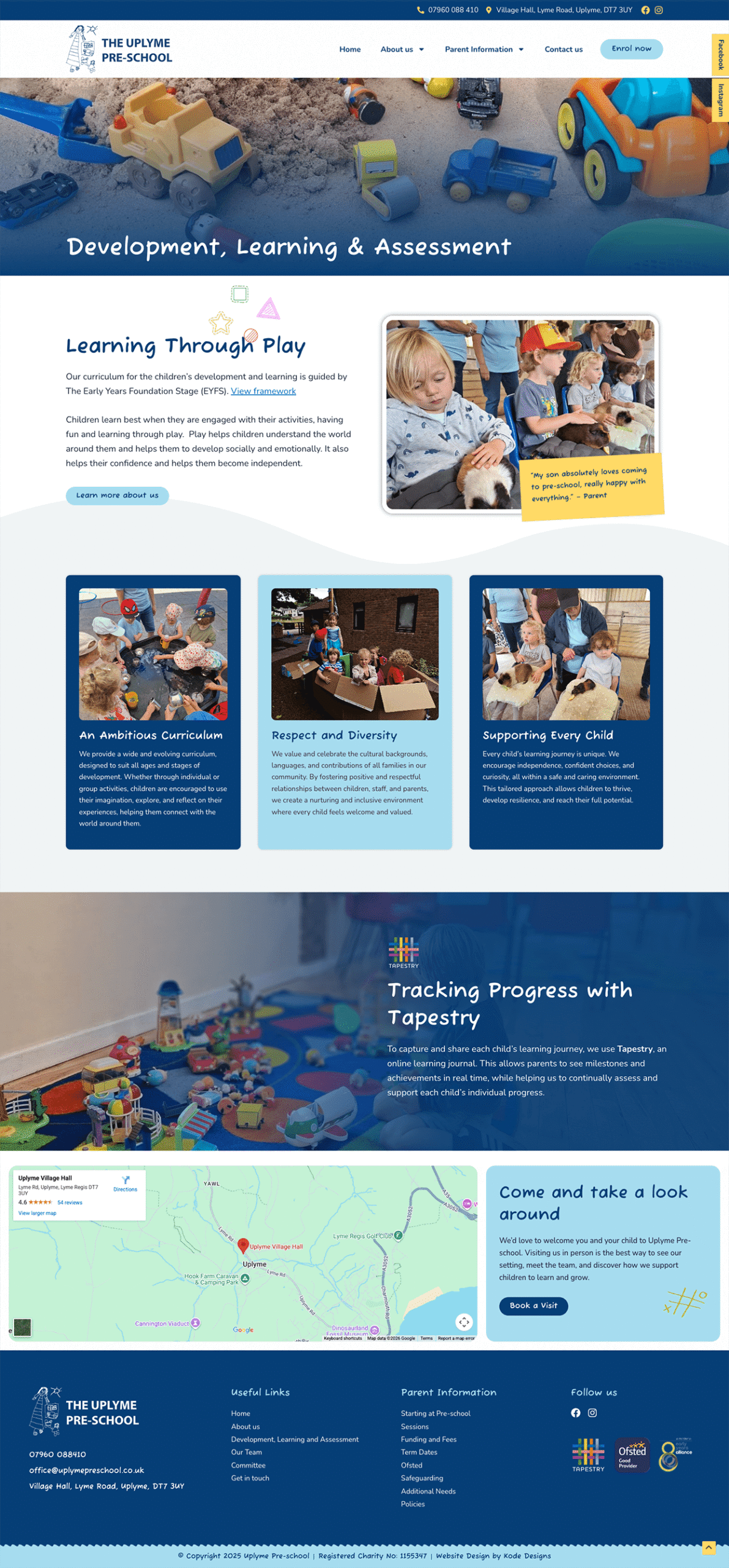 Axminster Website Design