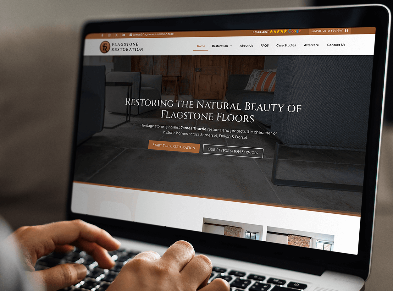 Website Redesign for Flagstone Restoration