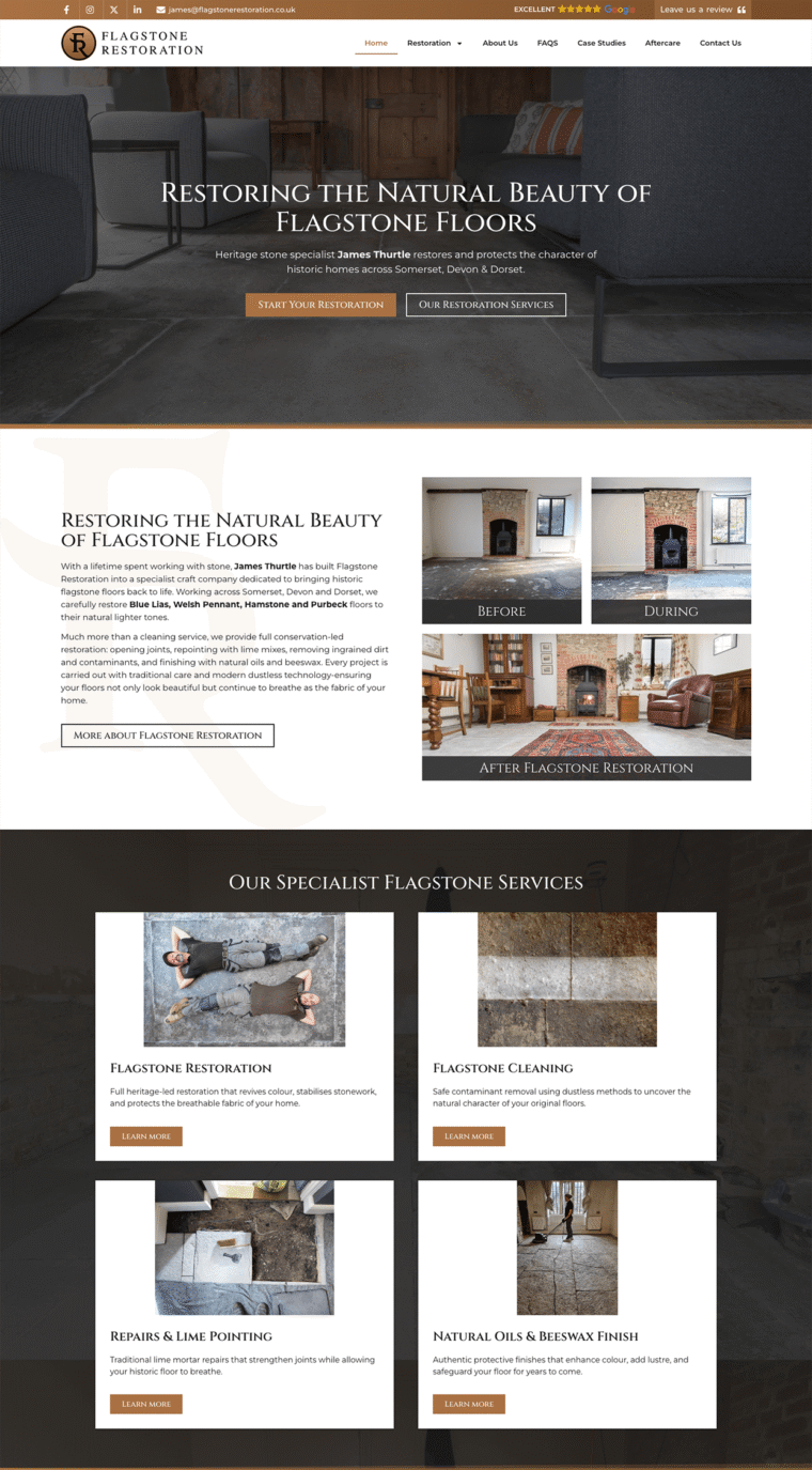 Axminster Website Design